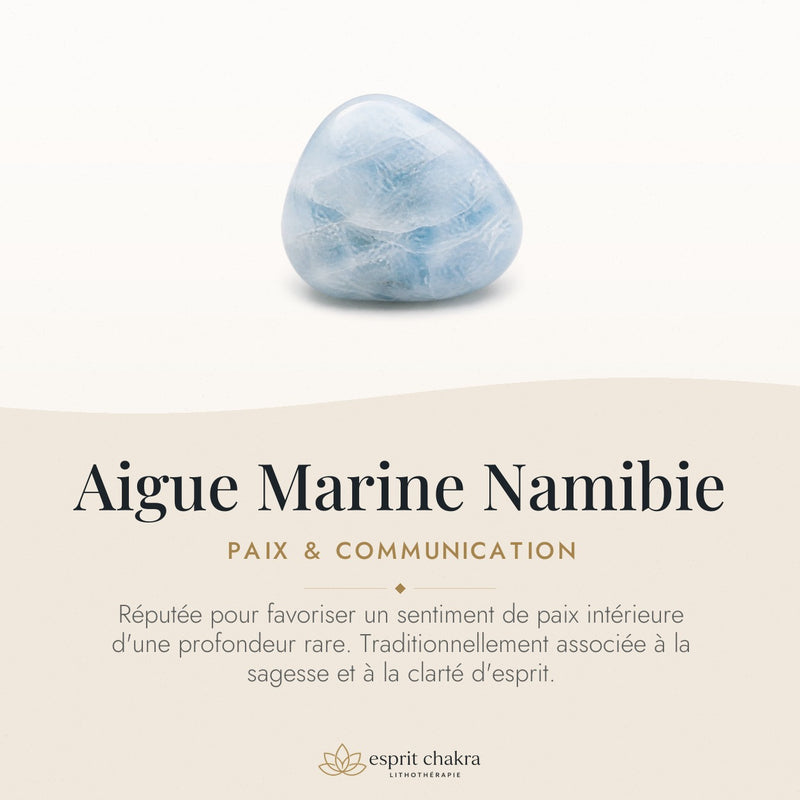 Bracelet Aigue Marine 4 mm – Souffle Discret