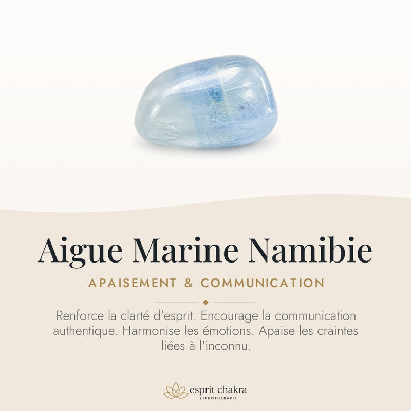 Bracelet Aigue Marine 6 mm – Voix Sereine