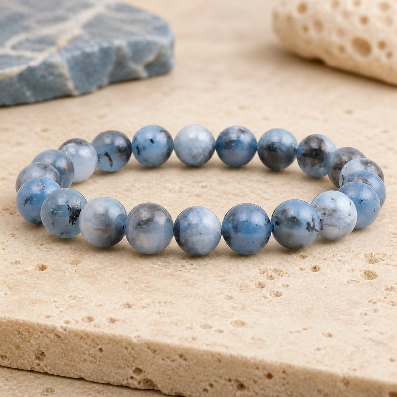 Bracelet Aigue Marine 8 mm – Calme