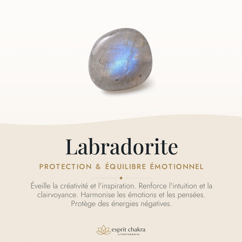 Bracelet Labradorite 10 mm – Protection Discrète