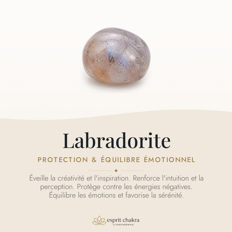 Bracelet Labradorite 6 mm – Protection