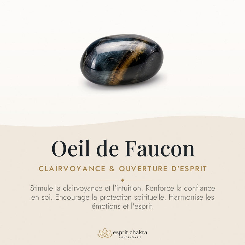 Bracelet Oeil de Faucon 6 mm – Clairvoyance