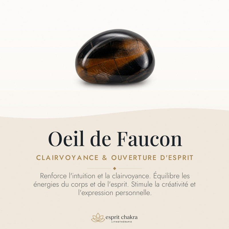 Bracelet Œil de Faucon 6 mm – Discernement Juste