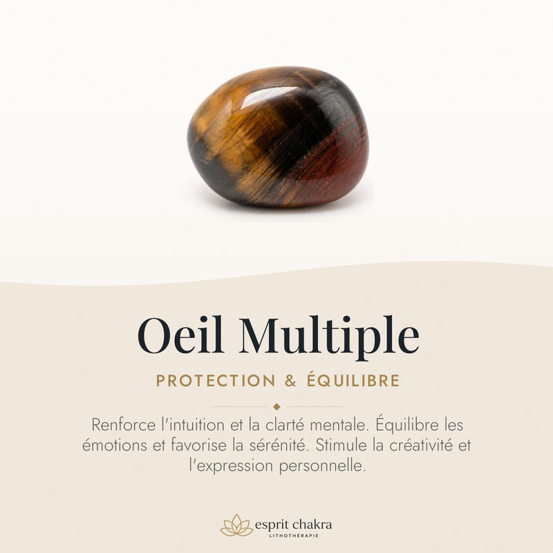 Bracelet Œil Multiple 8 mm – Terre Douce