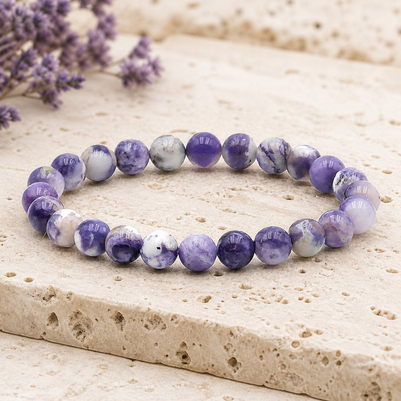 Bracelet Tiffany Stone 8 mm – Équilibre de l’Imaginaire