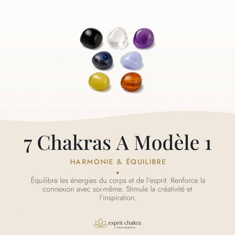 Bracelet 7 Chakras 8 mm – Éveil de l’Ensemble