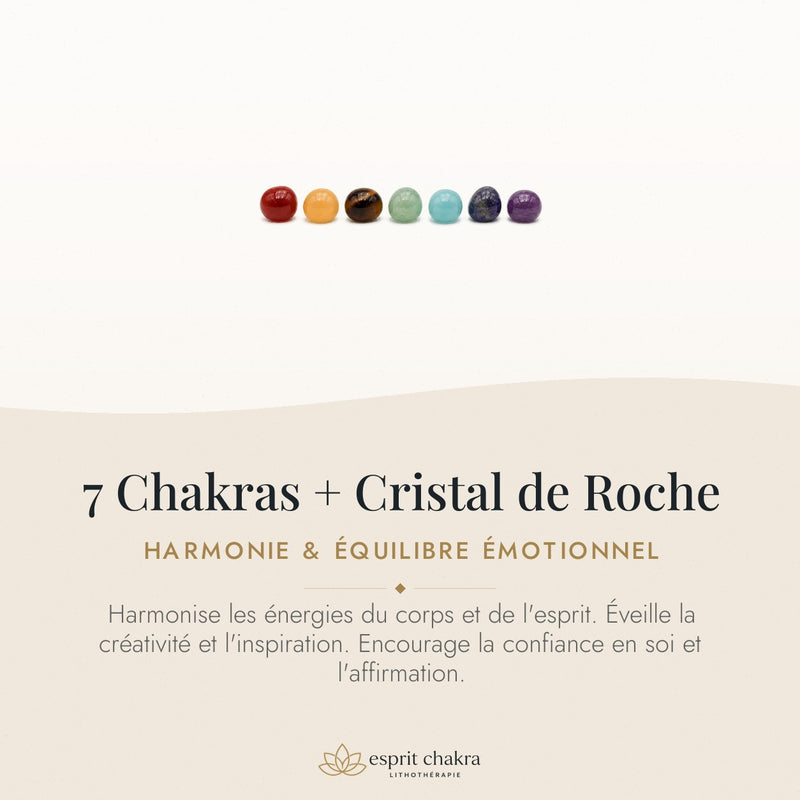 Bracelet 7 Chakras 8 mm – Harmonie