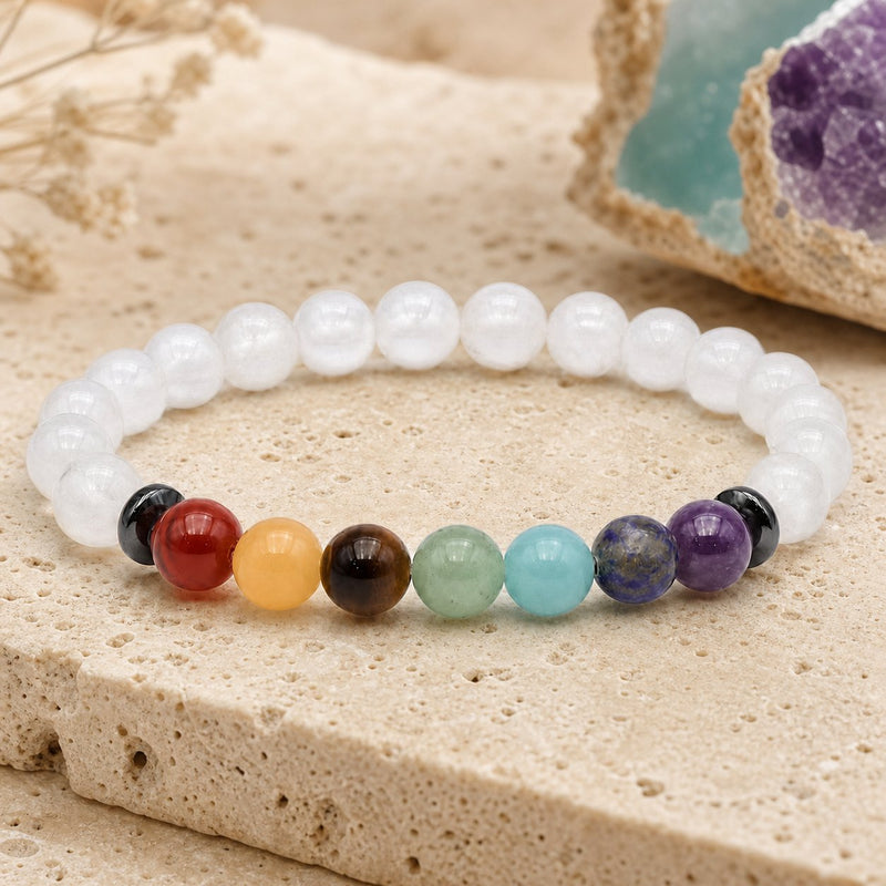 Bracelet 7 Chakras 8 mm – Harmonie