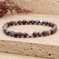 Bracelet Agate Crazy Lace Rouge 6 mm – Apaisement