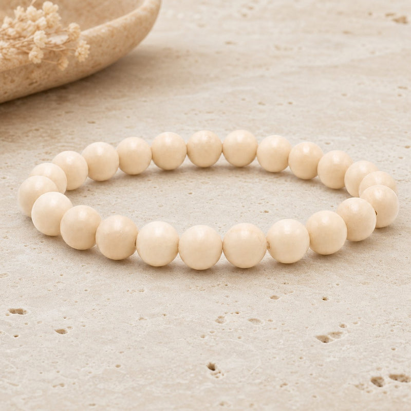 Bracelet Agate Rivière 8 mm – Calme du Courant