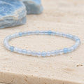 Bracelet Aigue Marine 4 mm – Souffle des Saisons