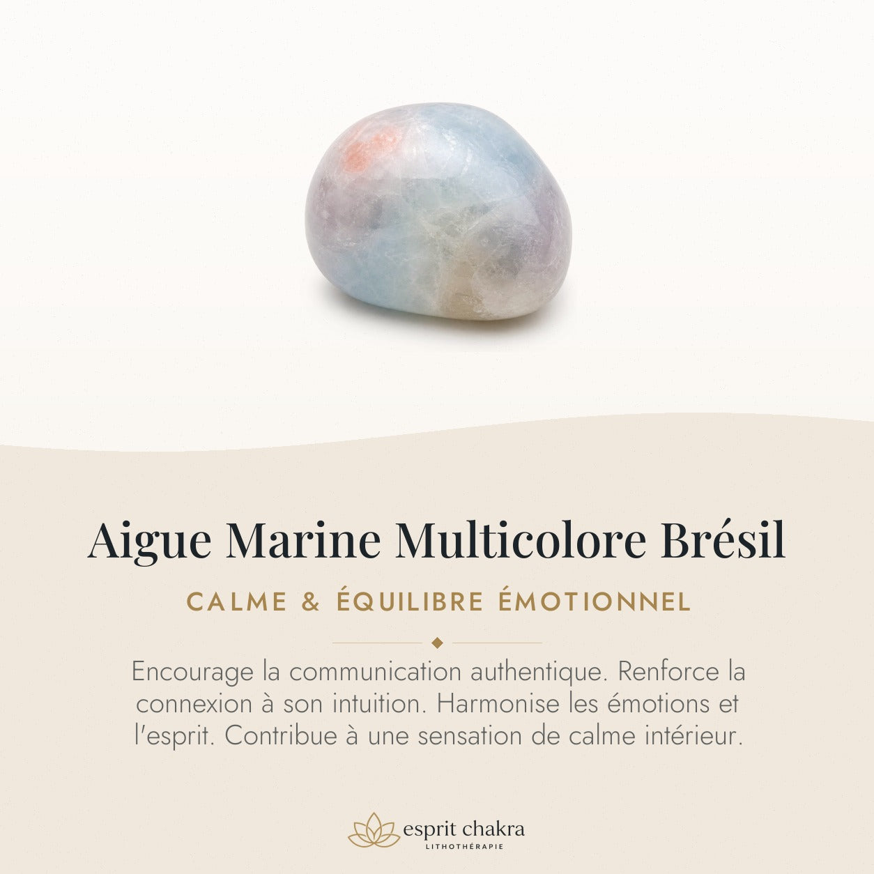 Bracelet Aigue Marine 8 mm – Air Léger — vertus de la pierre