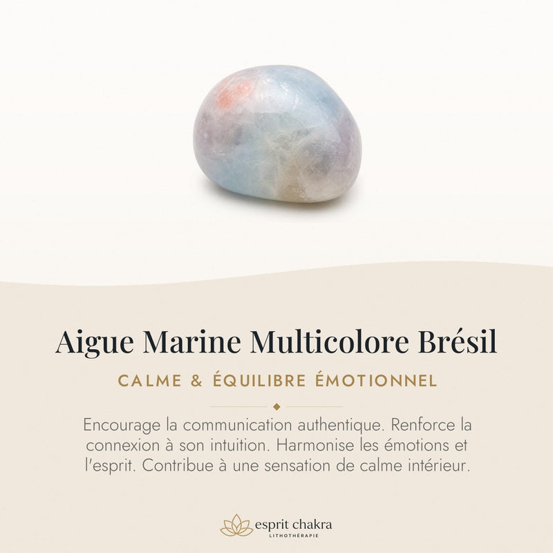 Bracelet Aigue Marine 8 mm – Air Léger