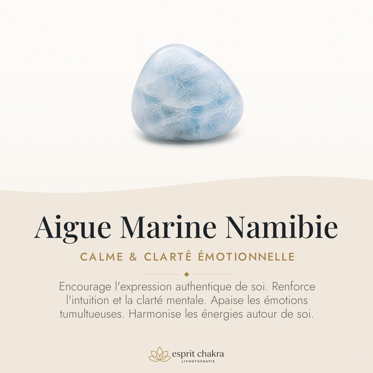 Bracelet Aigue Marine 8 mm – Brise du Matin — vertus de la pierre