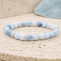 Bracelet Aigue Marine 8 mm – Brise Légère
