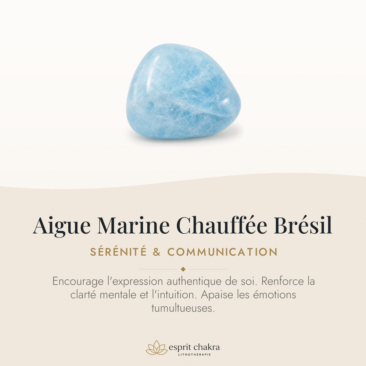 Bracelet Aigue Marine 8 mm – Respiration Douce — vertus de la pierre