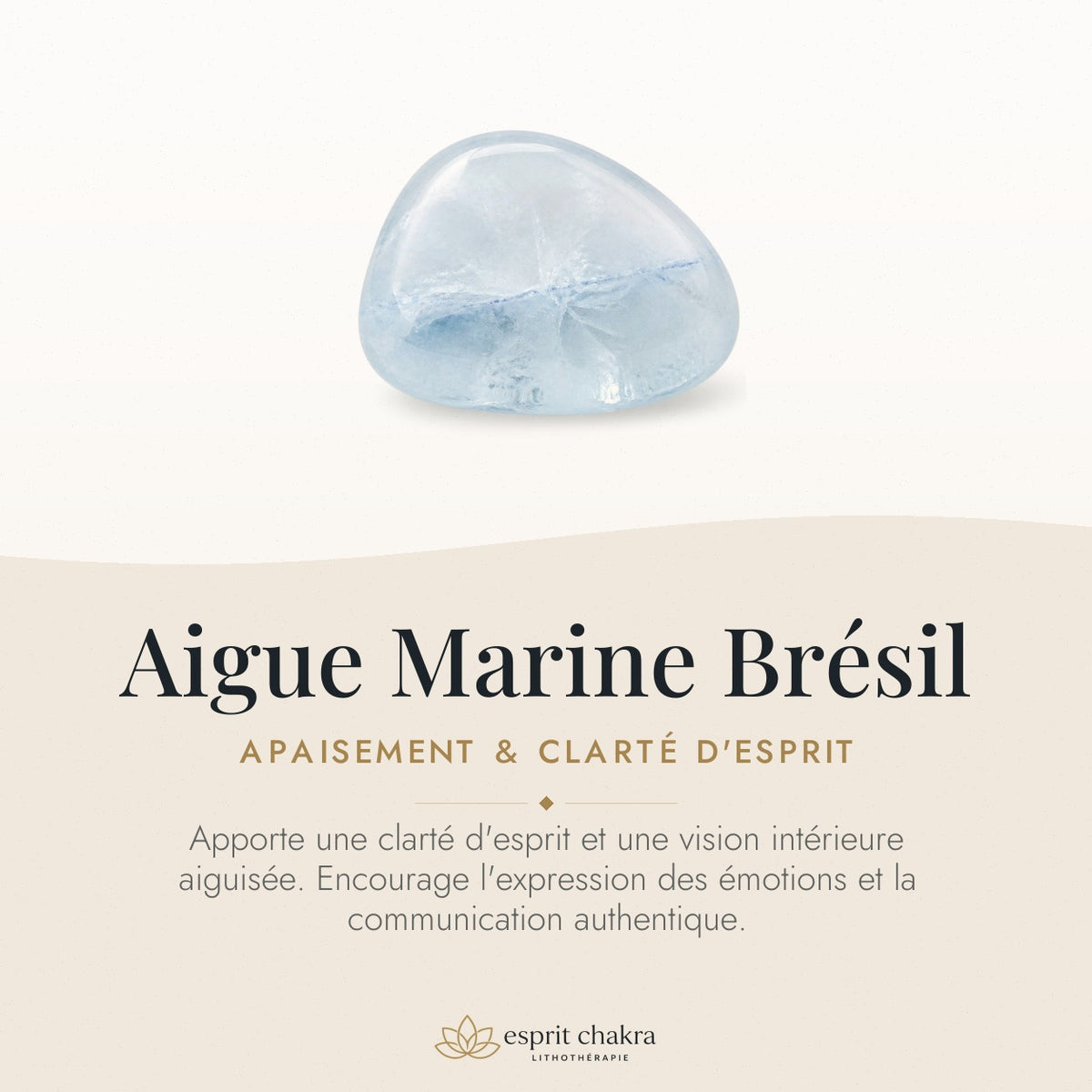 Bracelet Aigue Marine 8 mm – Respiration Lente — vertus de la pierre