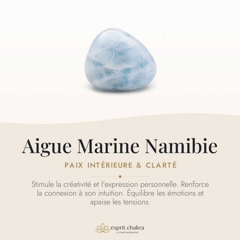 Bracelet Aigue-Marine 8 mm – Vent Favorable