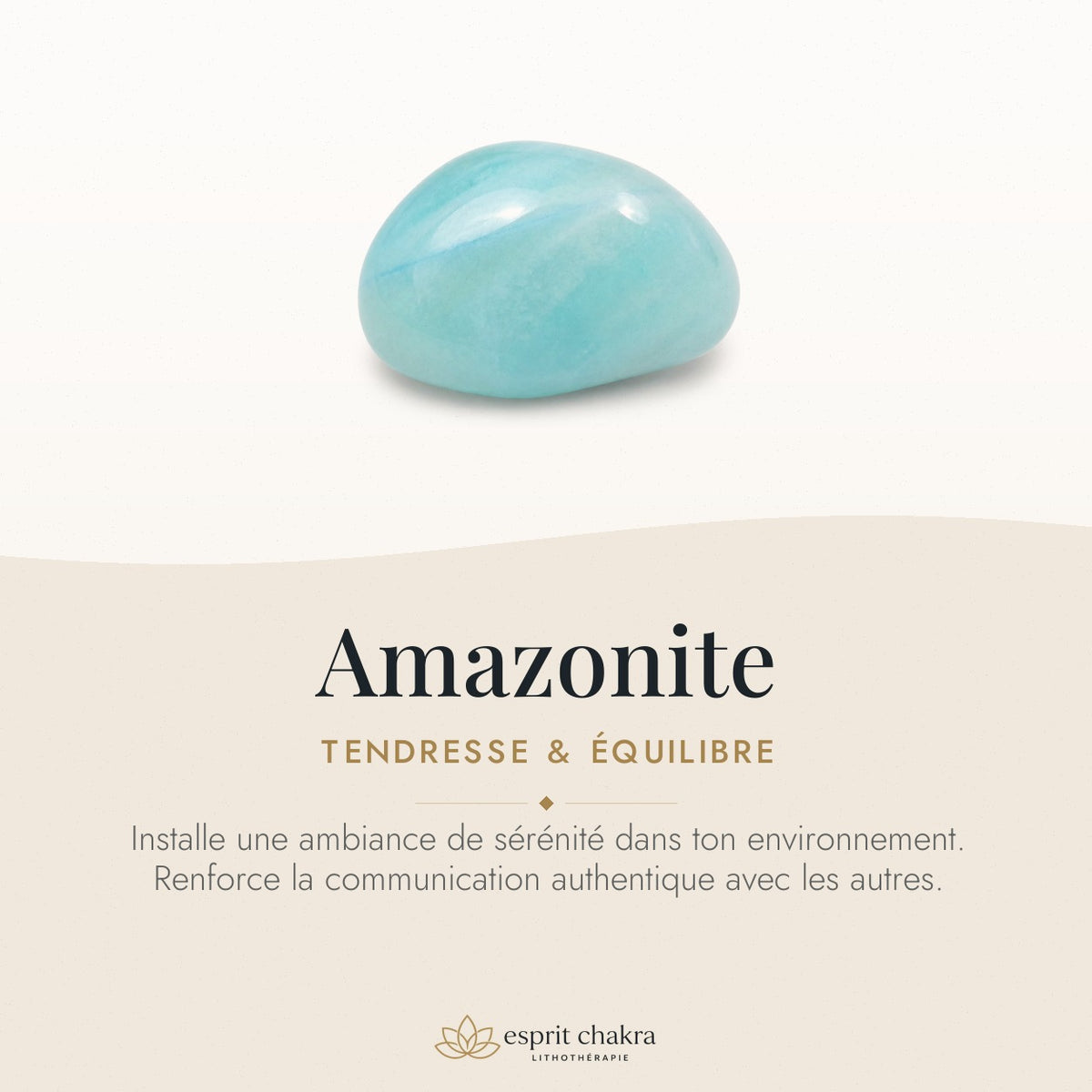 Bracelet Amazonite 6 mm – Douceur d'Équilibre — vertus de la pierre