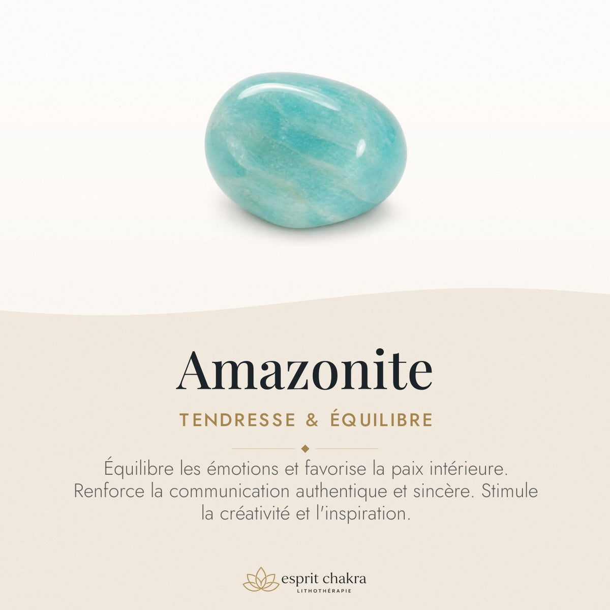 Bracelet Amazonite 6 mm – Sérénité de l’Accord — vertus de la pierre