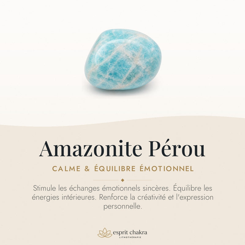 Bracelet Amazonite 8 mm – Alizé Paisible