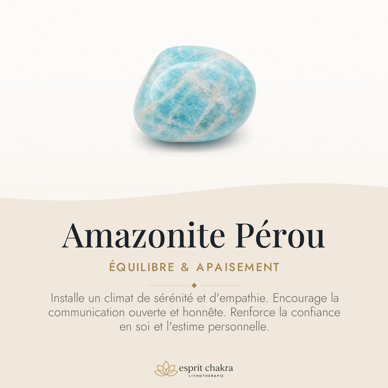 Bracelet Amazonite 8 mm – Halte du Voyageur