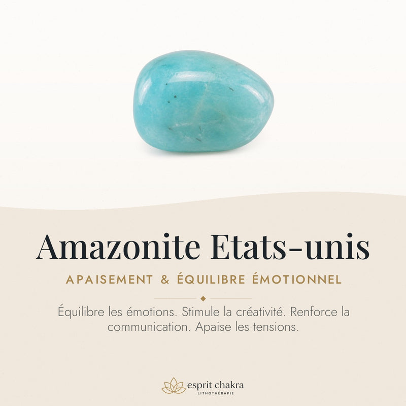 Bracelet Amazonite 8 mm – Halte Paisible