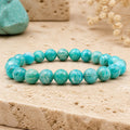 Bracelet Amazonite 8 mm – Vent Doux