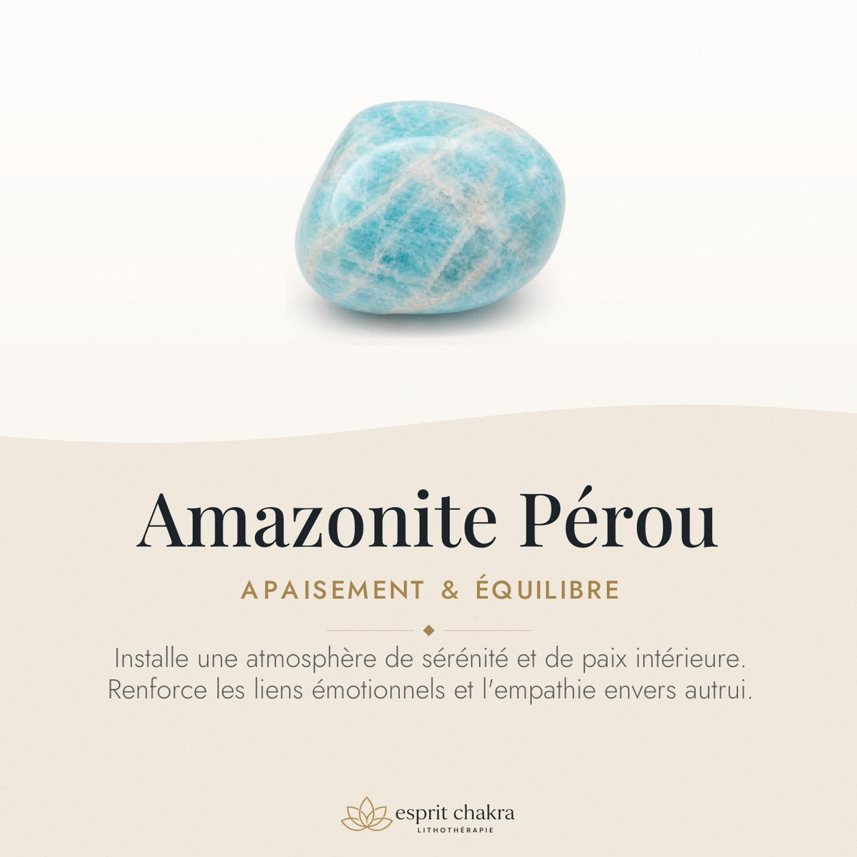 Bracelet Amazonite Pérou 8 mm – Refuge Tranquille — vertus de la pierre