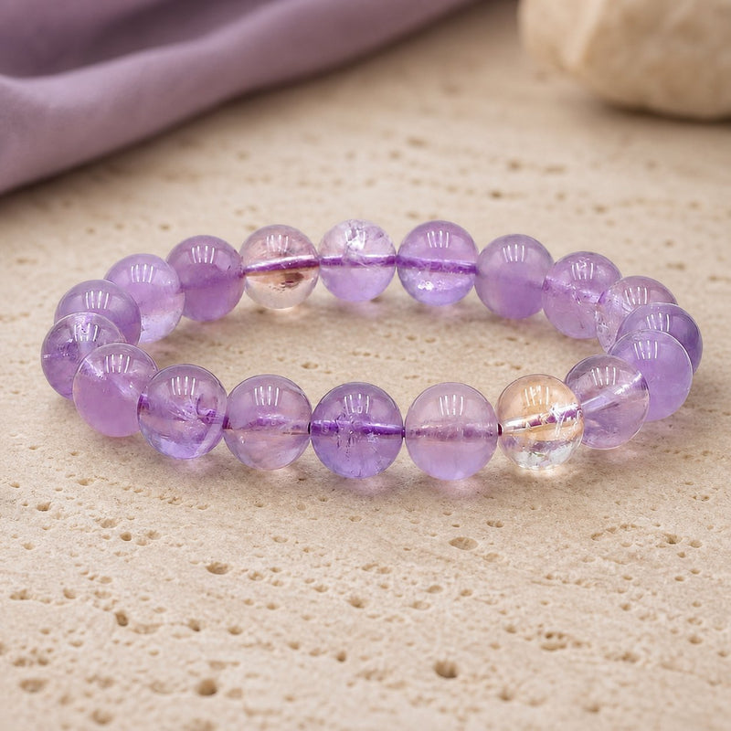 Bracelet Améthrine 10 mm – Équilibre de l’Élan