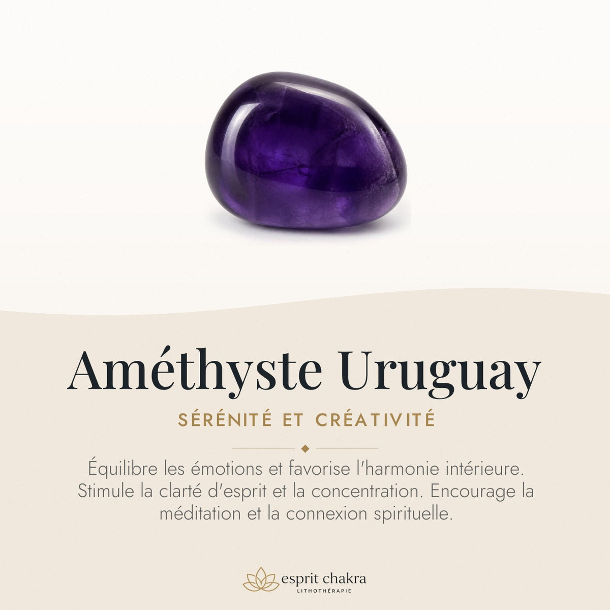 Bracelet Améthyste 10 mm – Inspiration Silencieuse — vertus de la pierre