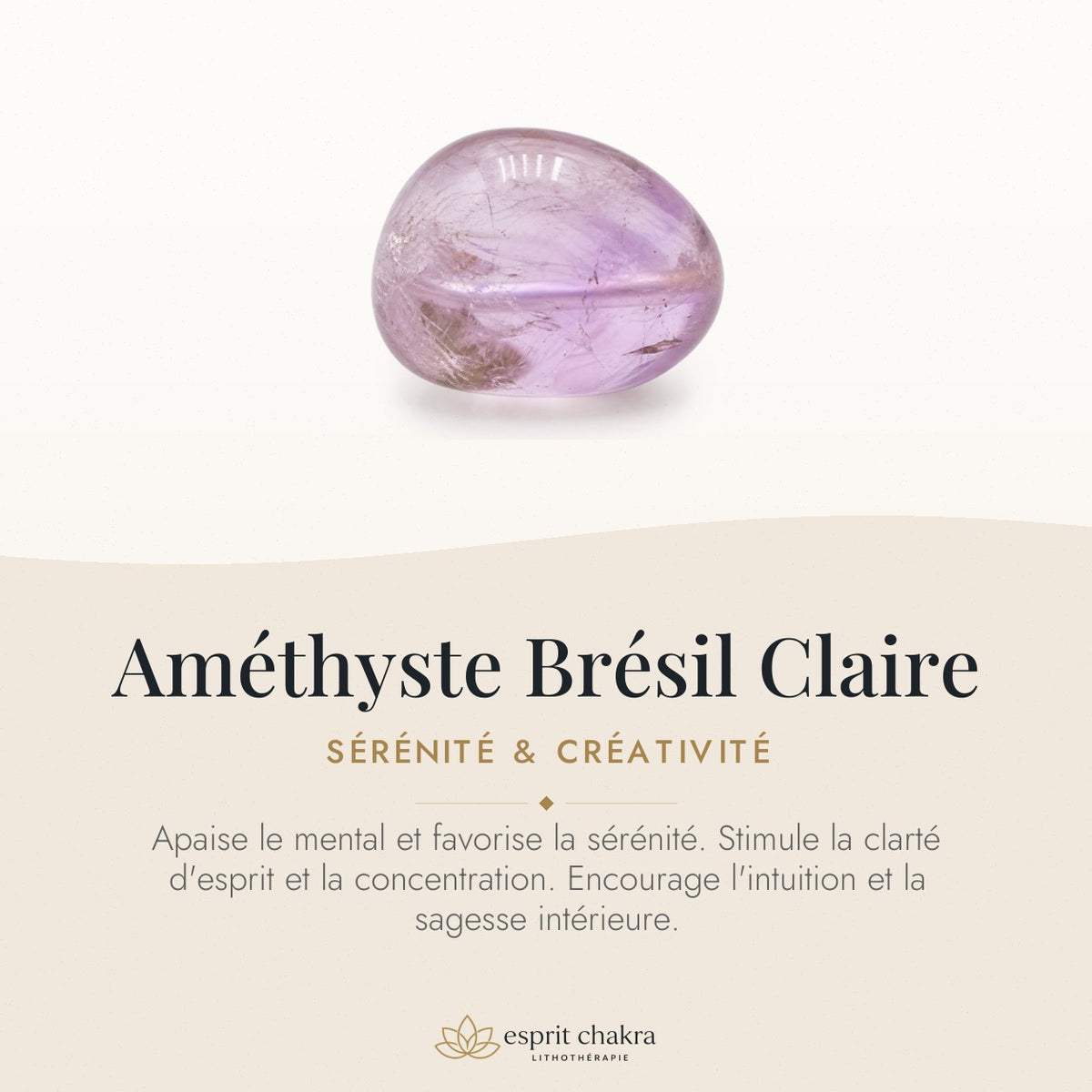 Bracelet Améthyste 10 mm – Paix Profonde — vertus de la pierre