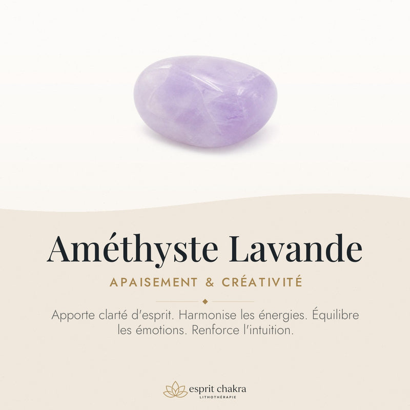 Bracelet Améthyste 6 mm – Apaisement