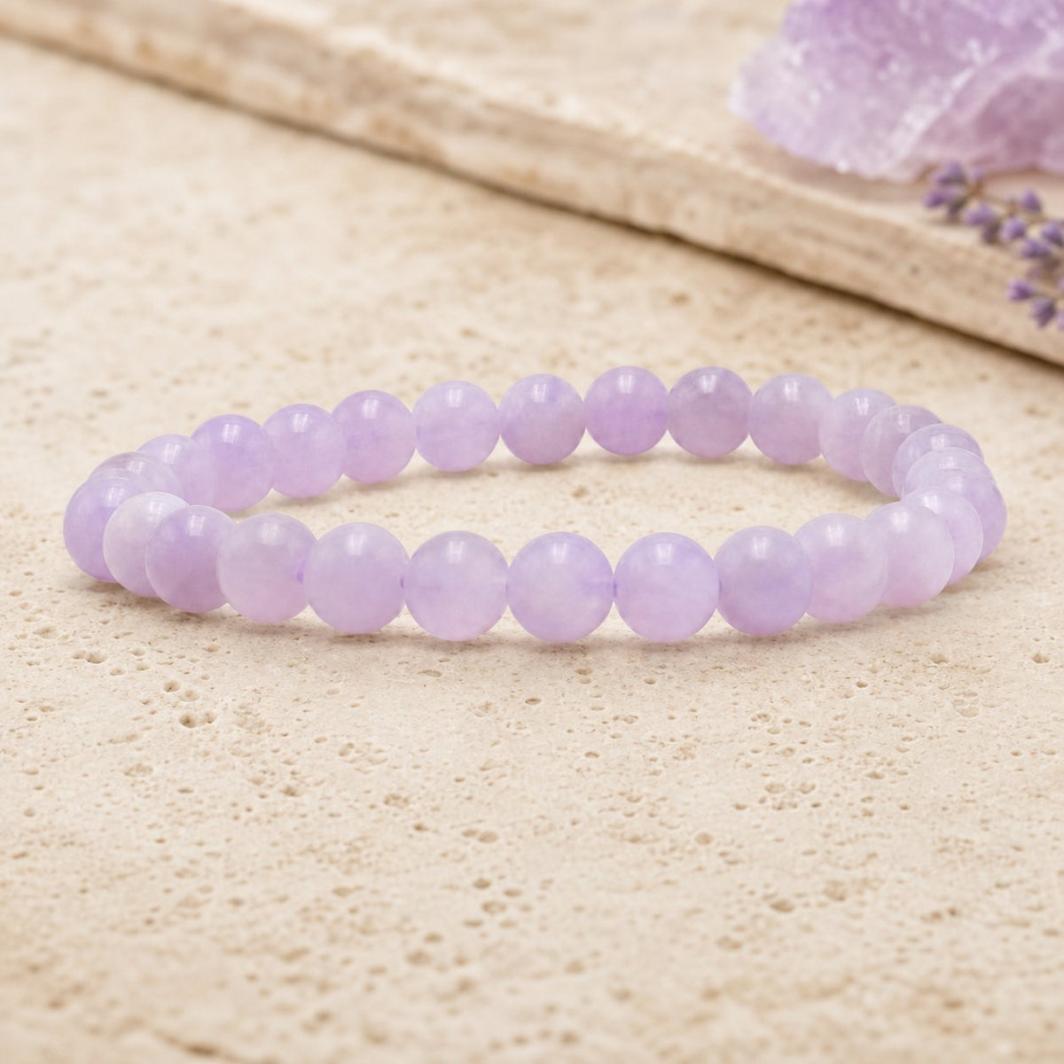 Bracelet Améthyste 6 mm – Apaisement