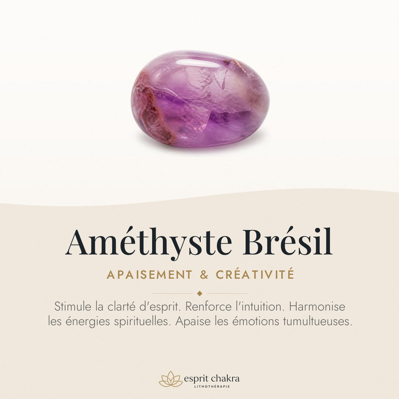 Bracelet améthyste 6 mm – Repos Confiant