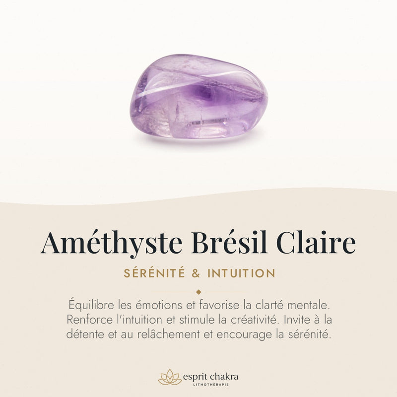 Bracelet Améthyste 8 mm – Repos du Voyageur
