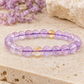 Bracelet Amétraine 8 mm – Accord des Contraires