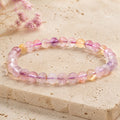 Bracelet Amétrine 6 mm – Calme Créatif