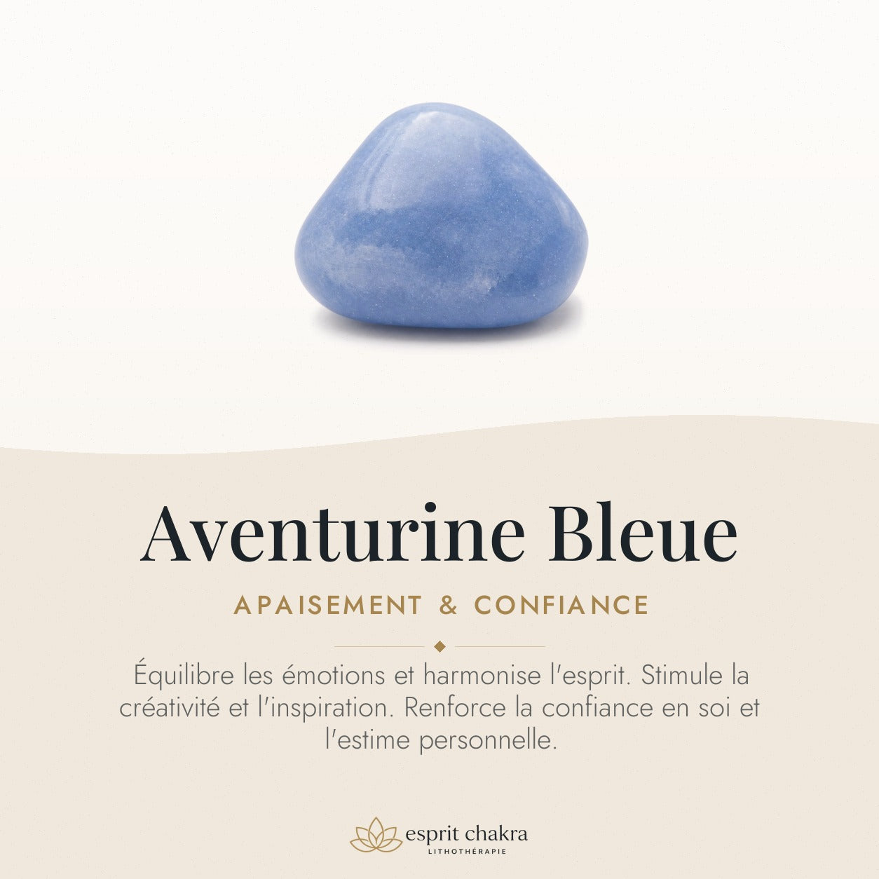 Bracelet Aventurine Bleue 8 mm – Confiance Calme — vertus de la pierre