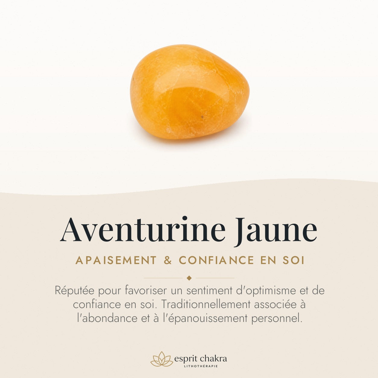 Bracelet Aventurine Jaune 6 mm – Apaisement — vertus de la pierre