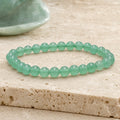 Bracelet Aventurine Verte 6 mm – Souffle de la Chance