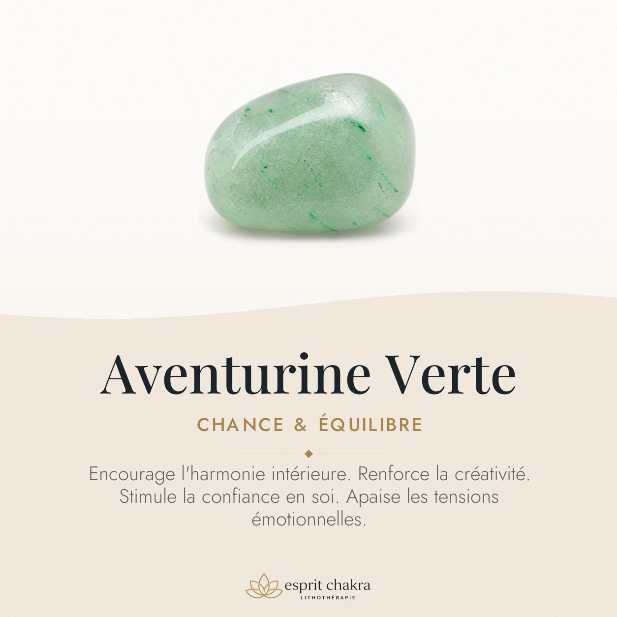 Bracelet Aventurine Verte 8 mm – Seuil du Repos — vertus de la pierre