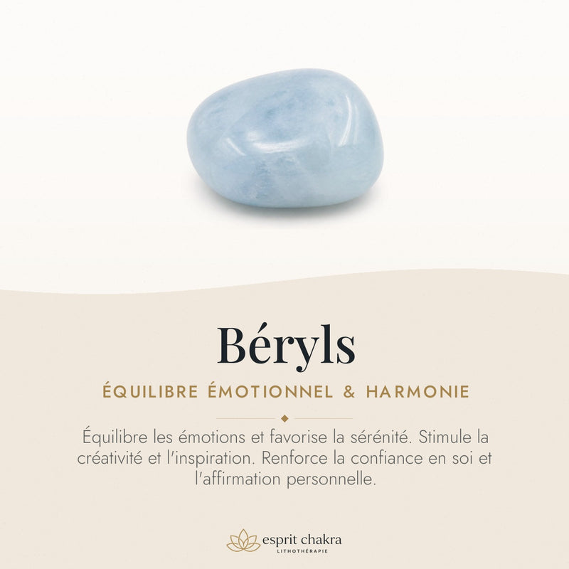Bracelet Béryl 10 mm – Équilibre des Marées