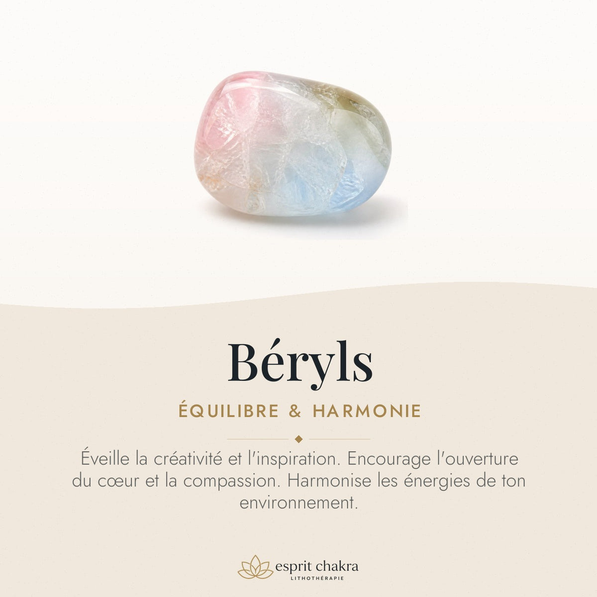 Bracelet Béryl 6 mm – Chemin de Traverse — vertus de la pierre