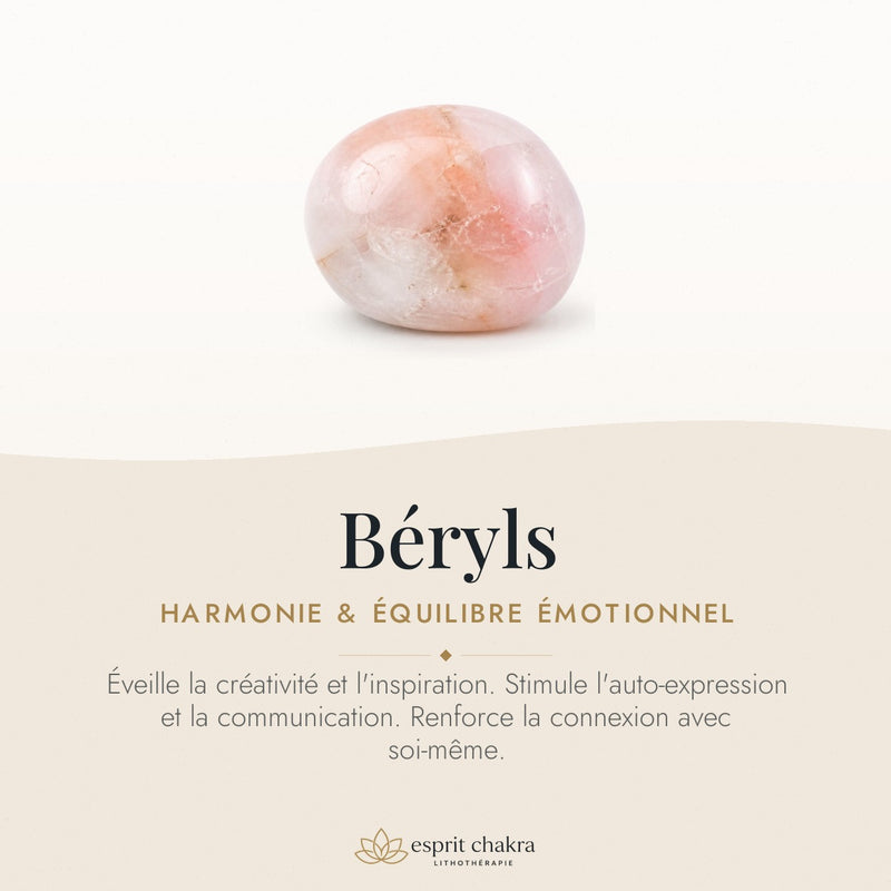Bracelet Béryl 6 mm – Sentier Doux