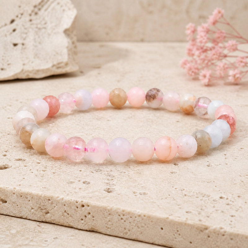 Bracelet Béryl 6 mm – Sentier Doux