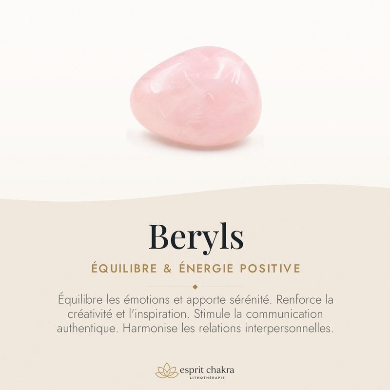 Bracelet Beryl 8 mm – Équilibre
