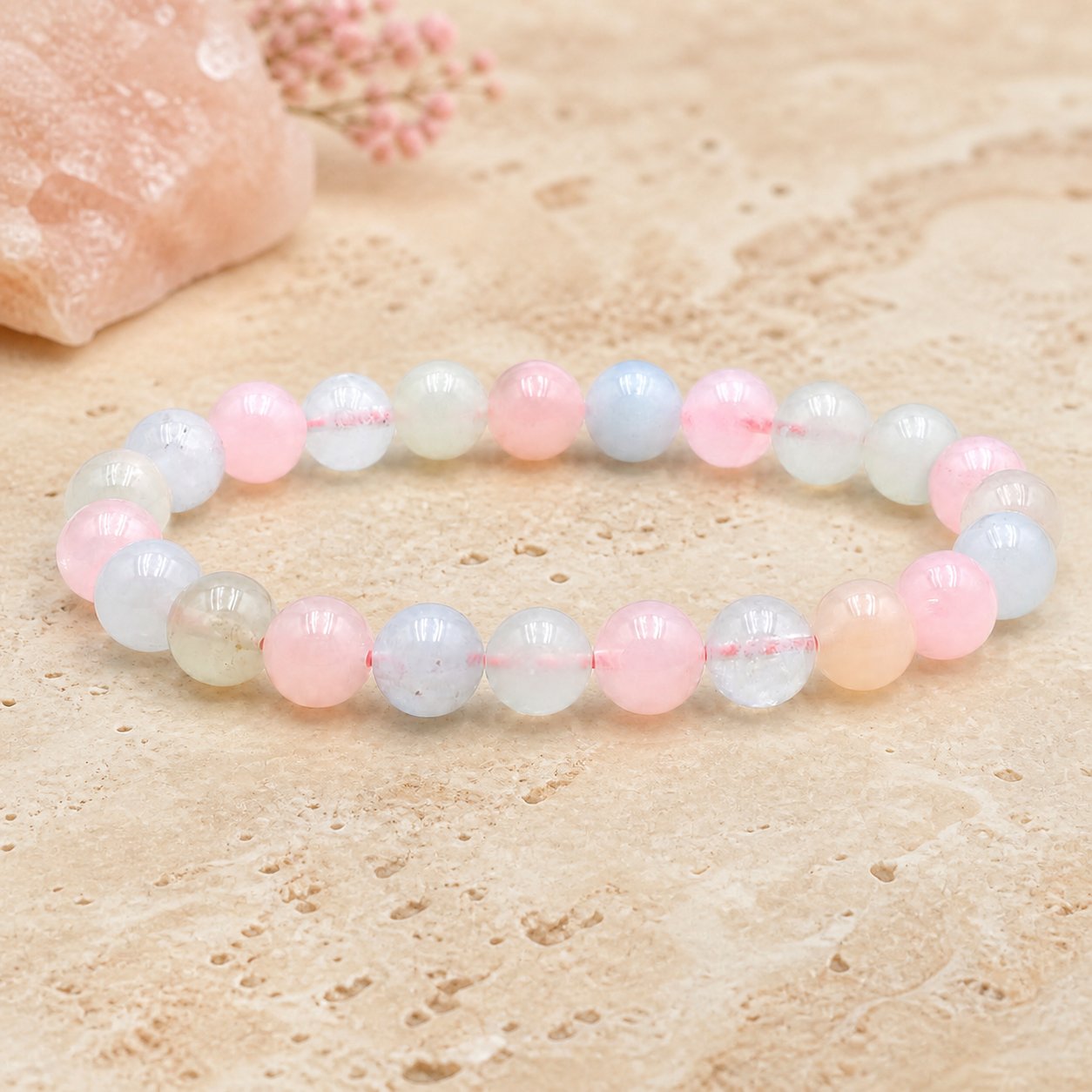 Bracelet Beryl 8 mm – Équilibre