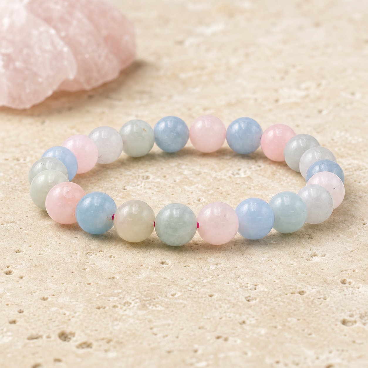 Bracelet Béryl 8 mm – Sentier Paisible