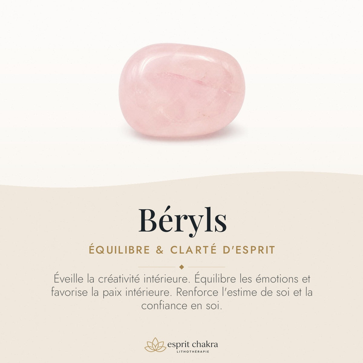 Bracelet Béryl 8 mm – Sentier Tranquille — vertus de la pierre